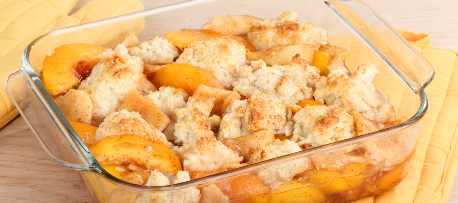 peach cobbler